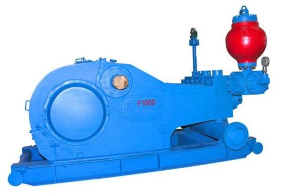Máy bơm bùn mỏ dầu 1000HP Máy bơm bùn khoan dịch chuyển tích cực qua lại