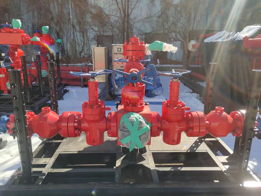 Kiểm tra giếng điều khiển từ xa Choke Manifold Drilling API SpEC 16C