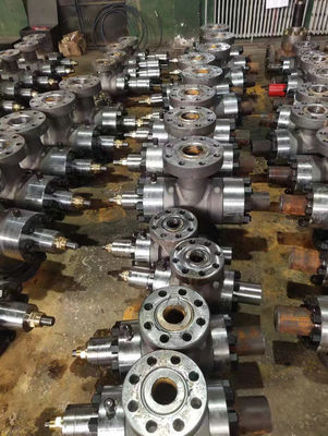 9 inch Choke Kill Manifold Đầu giếng có thể điều chỉnh với van sặc
