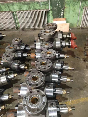 Red Choke Kill Manifold Double Ram Blowout Stoper để khoan giếng