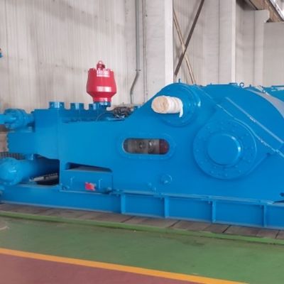 Máy bơm bùn F800 tiêu chuẩn API Máy bơm bùn cấu trúc rắn Triplex Hành trình dài hơn