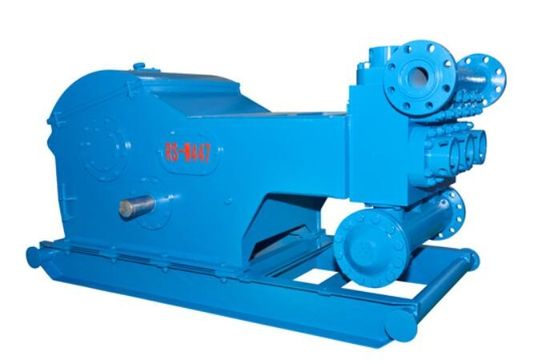 Máy bơm bùn giàn khoan dầu W-447C Máy bơm bùn hạng nặng ISO Triplex Single Acting