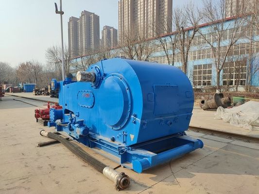 Máy bơm bùn mỏ dầu bôi trơn Splash Triplex Single Acting Mud Slurry Pump
