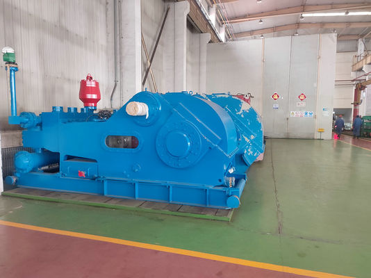 Máy bơm bùn giàn khoan dầu 500HP Máy bơm bùn Triplex chạy điện Khối lượng nhỏ