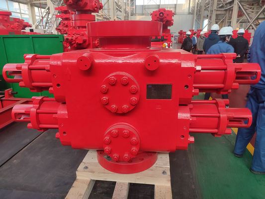 Dual Ram Blowout Preventer API 16 Một ống Ram Bop với hệ thống kiểm soát Hydril