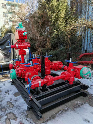 Bộ phận cuộn cảm 3000psi Choke và Kill Manifold cho thiết bị dầu mỏ