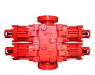 70 Mpa 10000 Psi Double Ram Bop Hình dạng 7 inch thường để khoan giếng