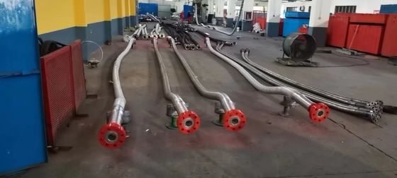 3&quot;900LB Flanged 3 1/2 &quot;ID cao áp Coflexip ống 5000 Psi ống chống cháy cho dầu mỏ API 16C