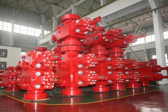 Thiết bị kiểm soát giếng 5000PSI 35Mpa Double Ram Bop API Standards Bop Blowout Preventer For Rig Well Control