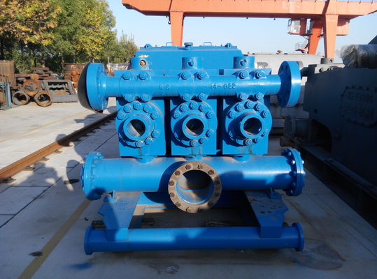 Máy bơm bùn khoan W-446(500HP) Máy bơm hành động đơn xi lanh ba xi lanh