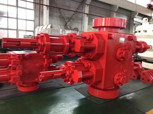Thiết bị ngăn chặn xả khí Ram đôi được rèn với khả năng cắt mở và đóng thủy lực