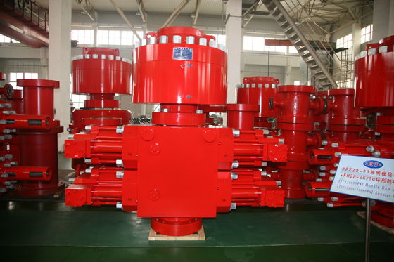 Thiết bị kiểm soát giếng 5000PSI 35Mpa Double Ram Bop API Standards Bop Blowout Preventer For Rig Well Control