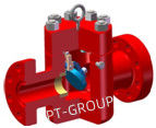 API 6A Tiêu chuẩn Swing Lift Type Check Valve chống ăn mòn 3 1/8 &quot;5000psi