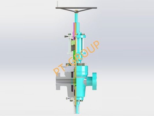 API 6A Phòng phun cửa thủy lực FLS cho dịch vụ axit H2S