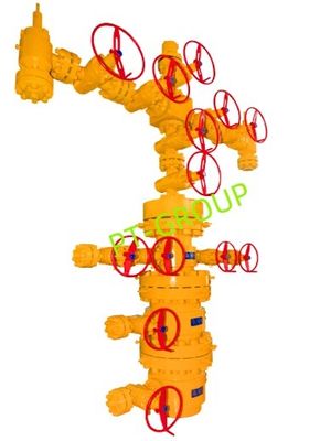 API 6A chống ăn mòn chia đầu giếng và cây Giáng sinh 2 1/16 &quot; - 7 1/16&quot;